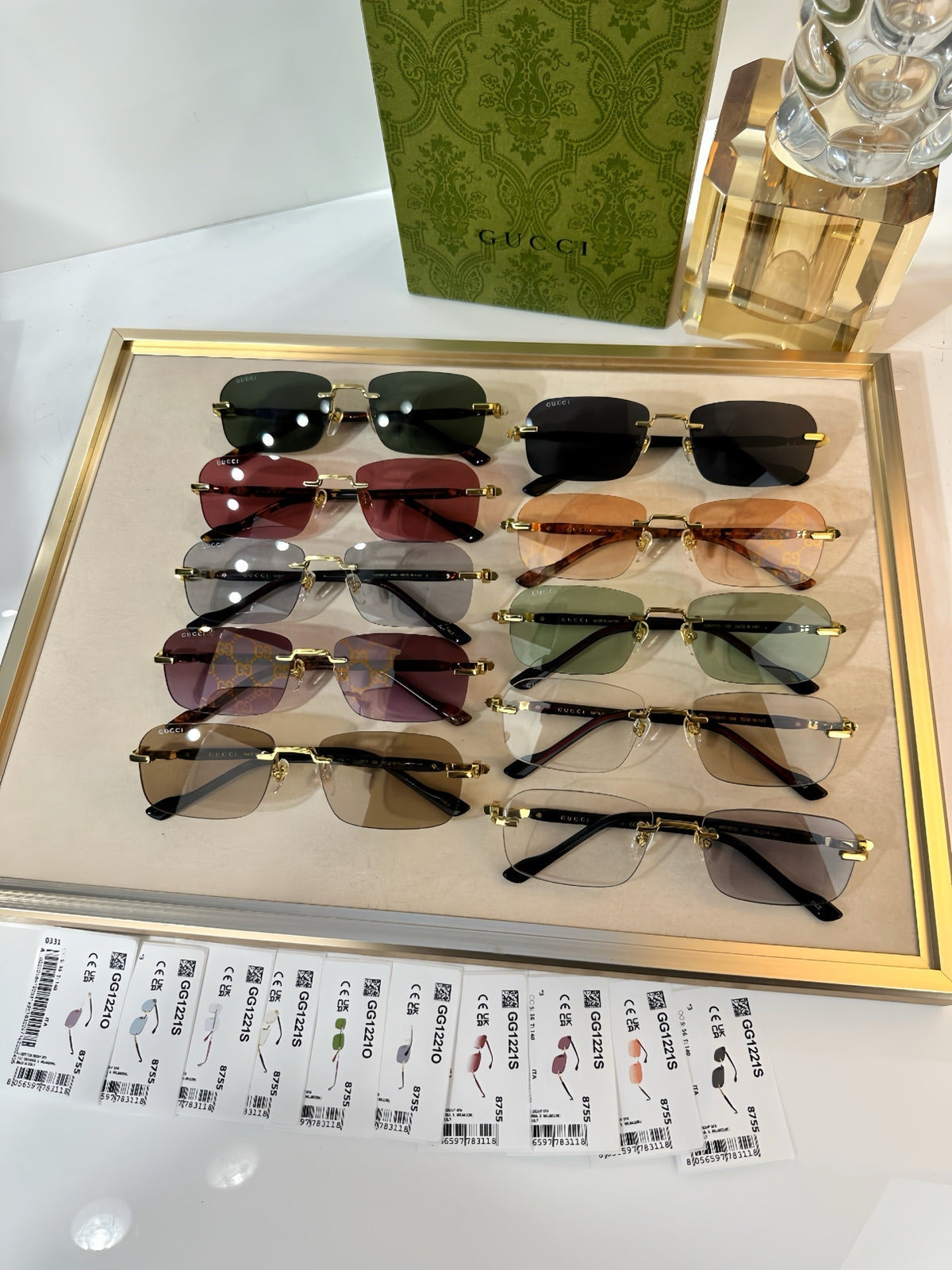 Gucci GG1221 Sunglasses product image 9, provided for visual reference and product detail review