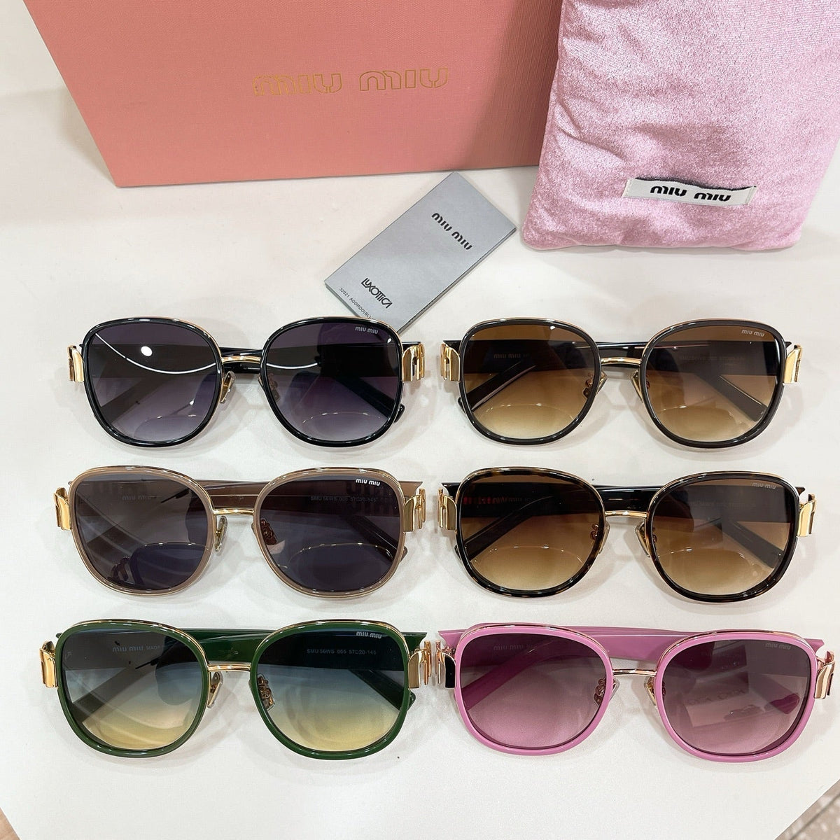 Miu Miu SMU 56WS Sunglasses product image 9, provided for visual reference and product detail review