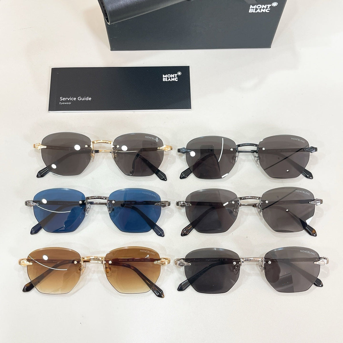 Montblanc MB0365S Sunglasses product image 9, provided for visual reference and product detail review