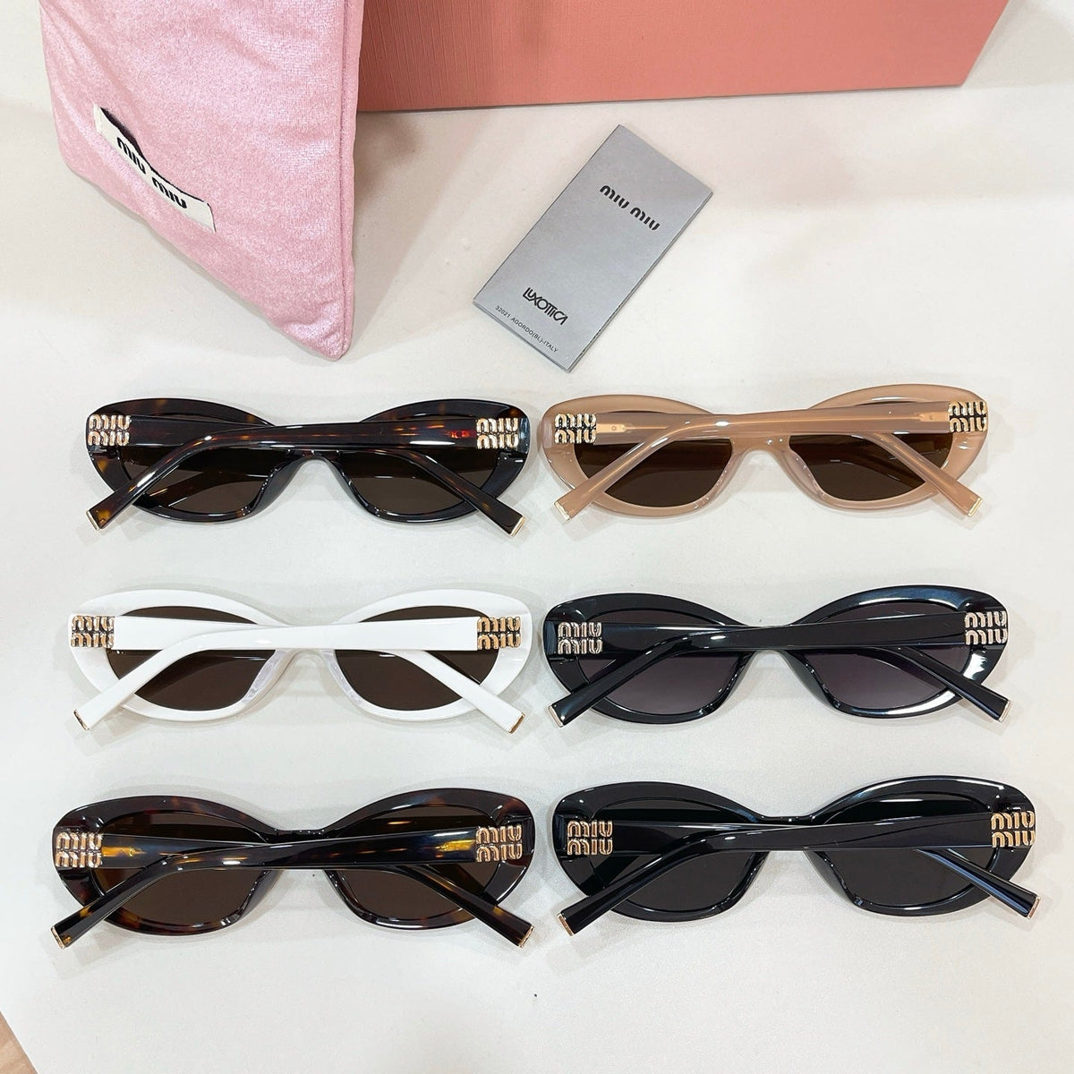Miu Miu VMU 85S Sunglasses product image 9, provided for visual reference and product detail review