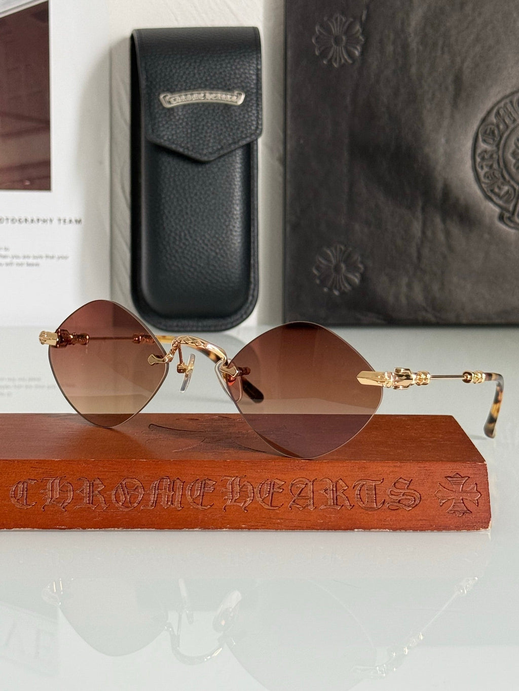 Chrome Hearts CH8275 Sunglasses product image 2, provided for visual reference and product detail review