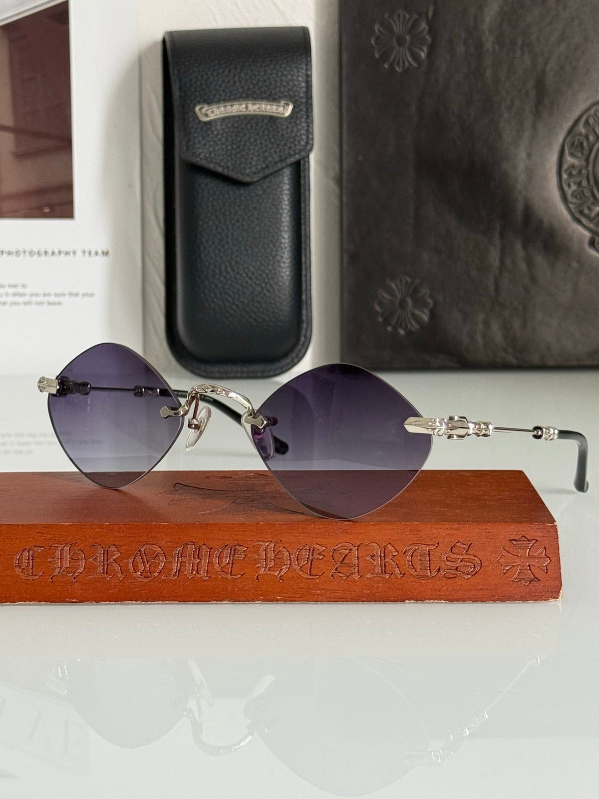 Chrome Hearts CH8275 Sunglasses product image 3, provided for visual reference and product detail review