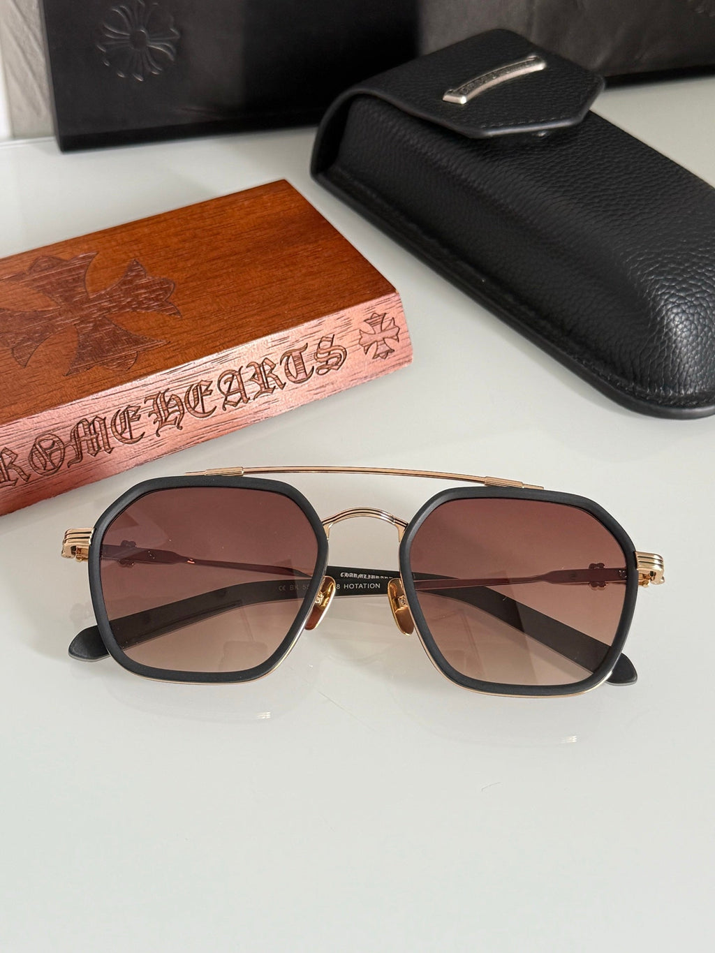 Chrome Hearts Hotation Sunglasses product image 2, provided for visual reference and product detail review