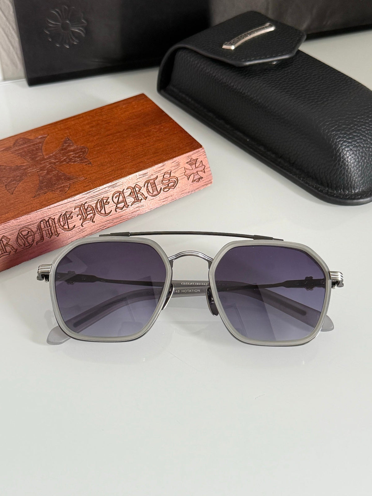 Chrome Hearts Hotation Sunglasses product image 3, provided for visual reference and product detail review