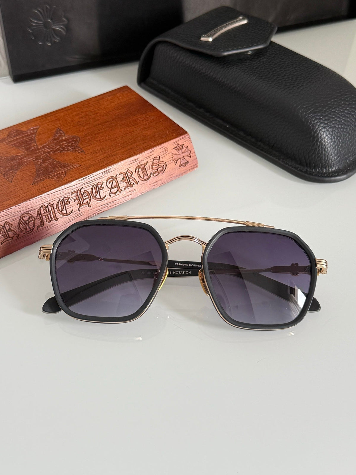 Chrome Hearts Hotation Sunglasses product image 4, provided for visual reference and product detail review