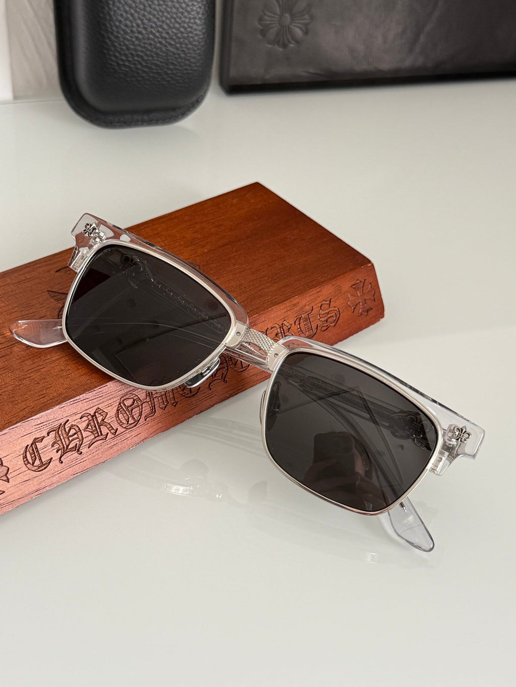 Chrome Hearts CH8206 Sunglasses product image 3, provided for visual reference and product detail review