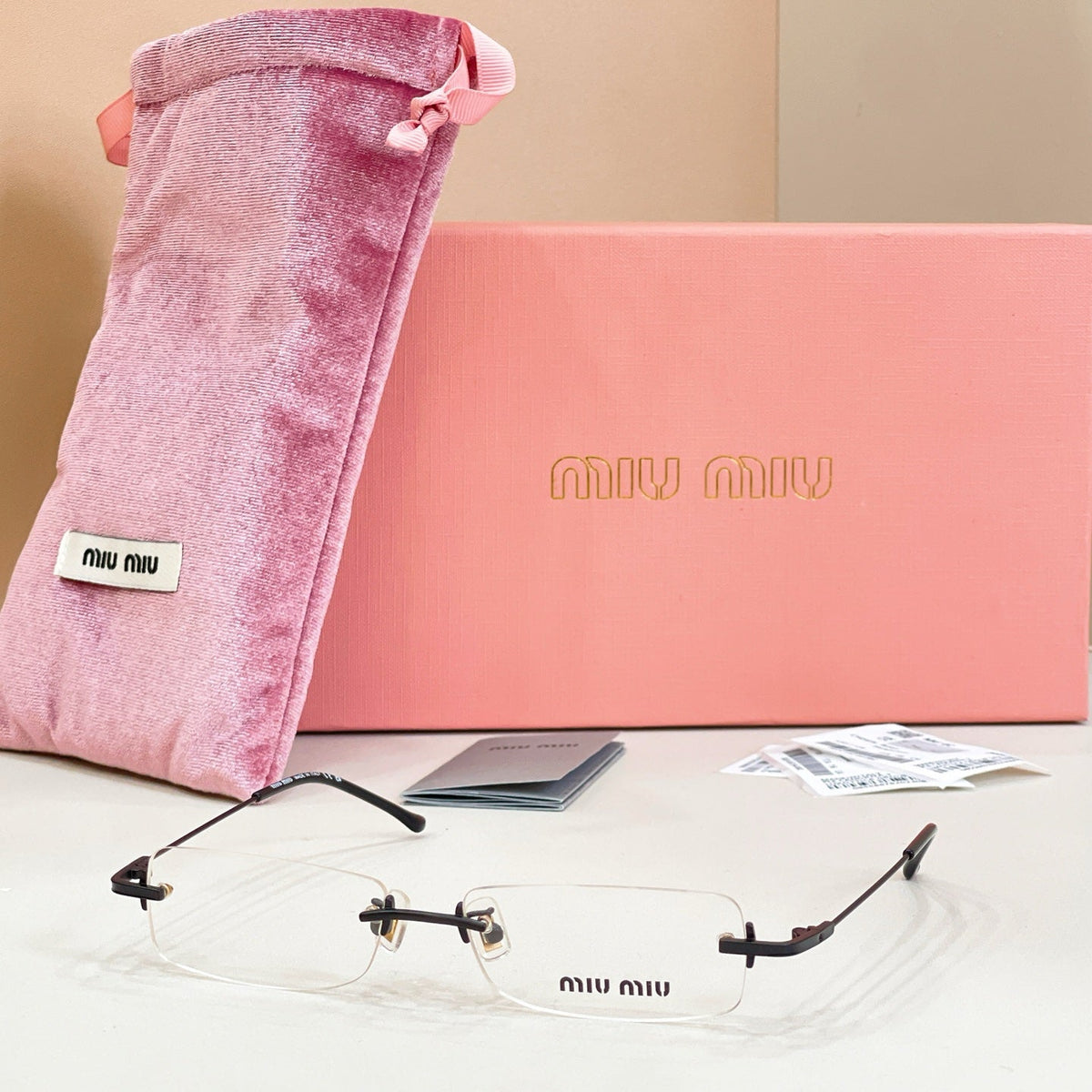 Miu Miu MU 02 Sunglasses product image 3, provided for visual reference and product detail review