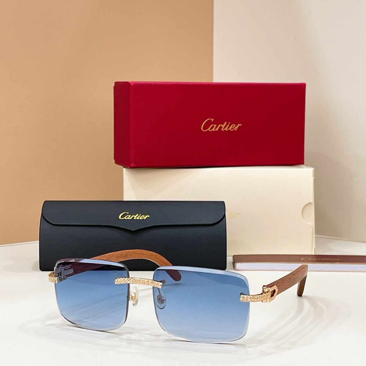 Cartier CT0012 Sunglasses product image 3, provided for visual reference and product detail review