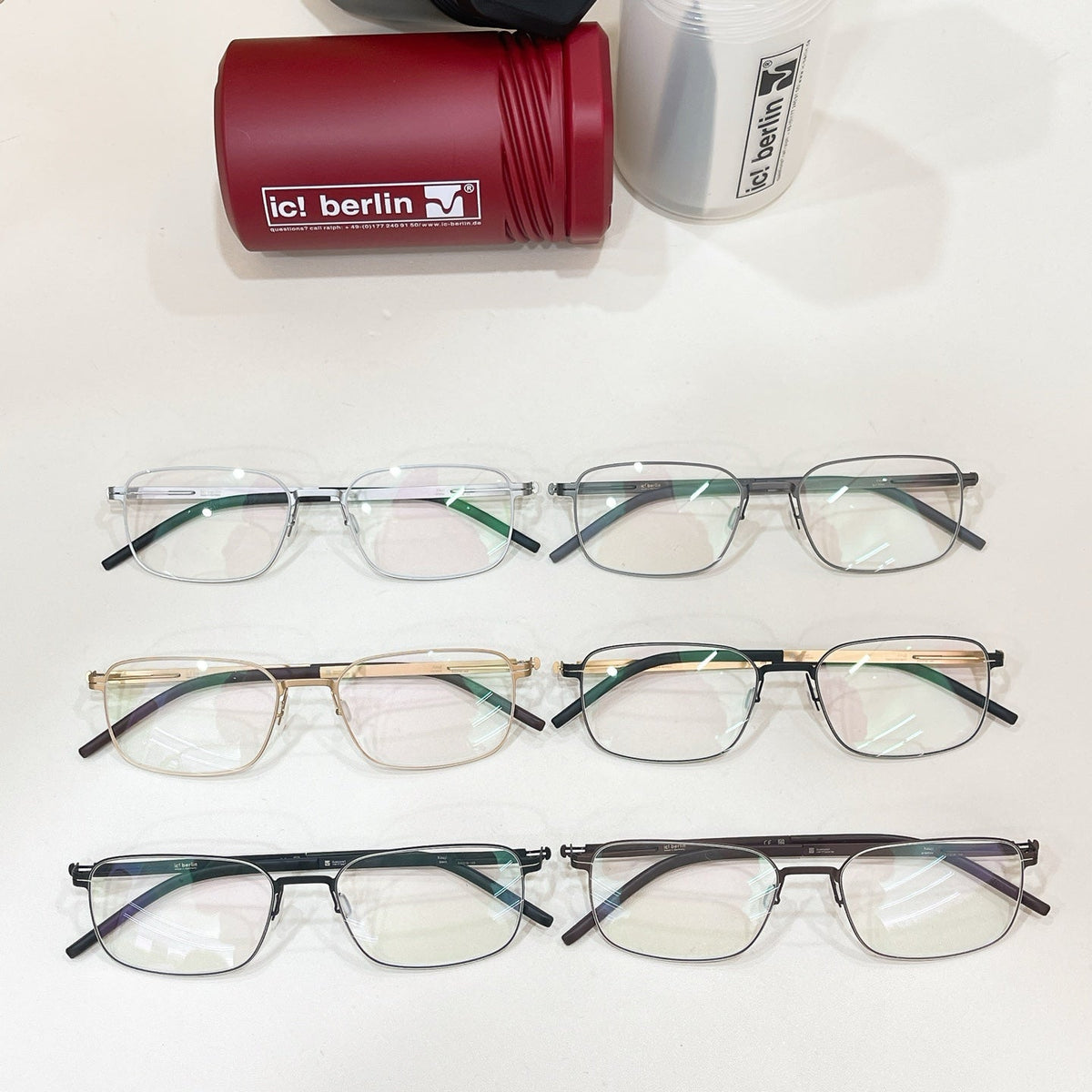 Berluti Kouji Eyeglass Frames product image 9, provided for visual reference and product detail review