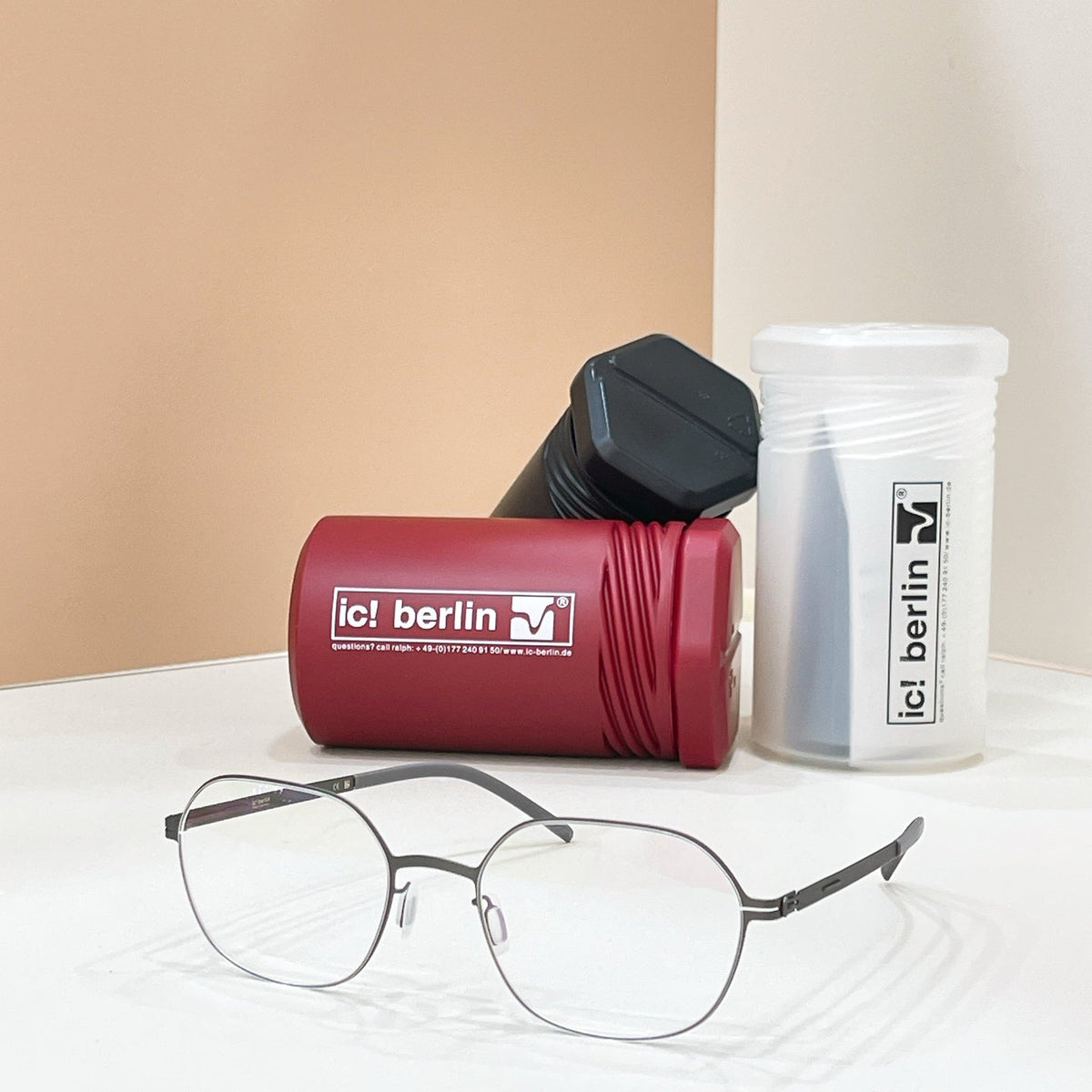 Berluti Vin Eyeglass Frames product image 2, provided for visual reference and product detail review