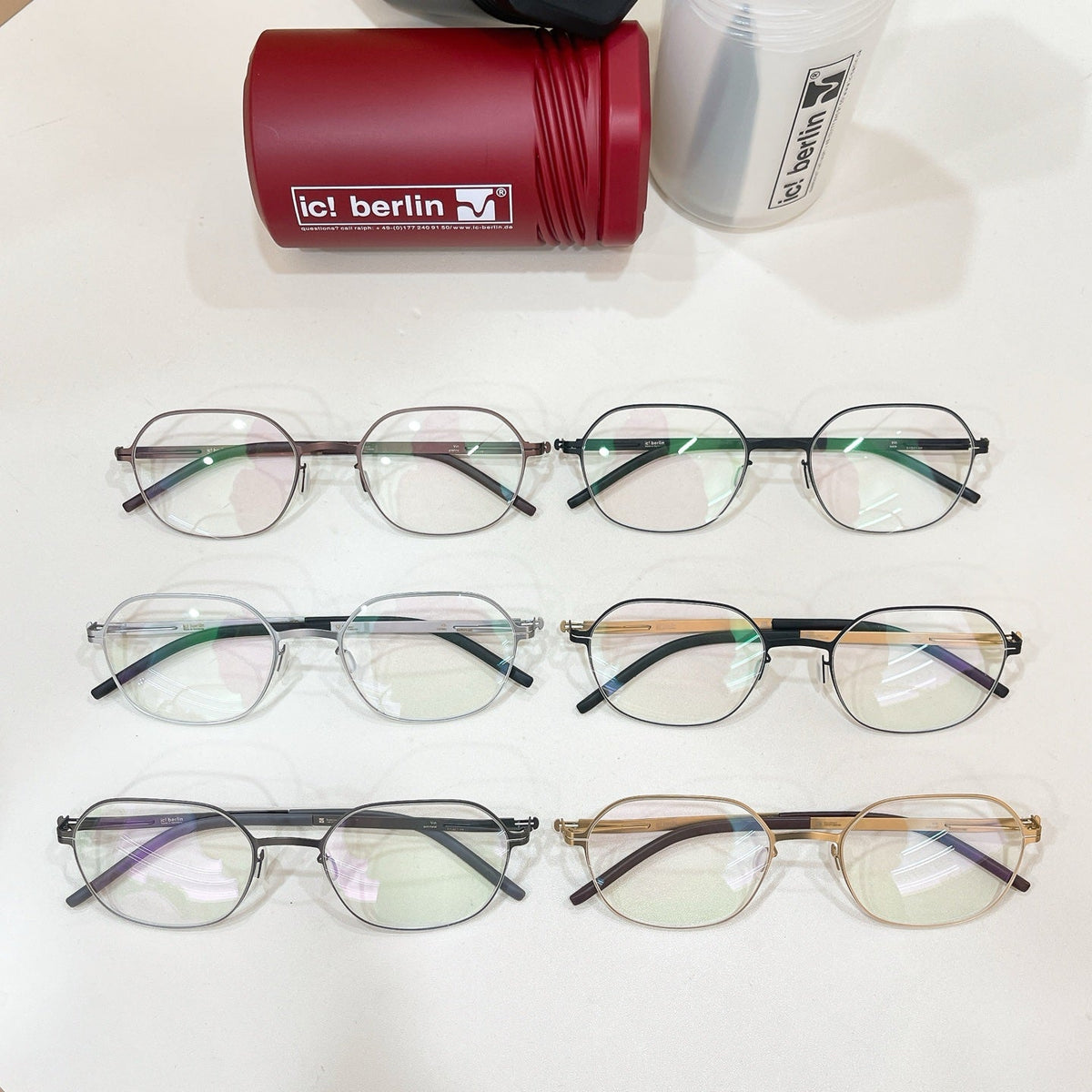 Berluti Vin Eyeglass Frames product image 8, provided for visual reference and product detail review