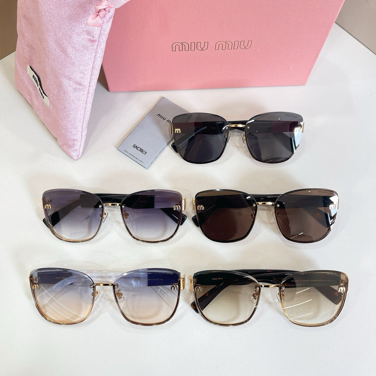 Miu Miu MU 59ZS Sunglasses product image 8, provided for visual reference and product detail review