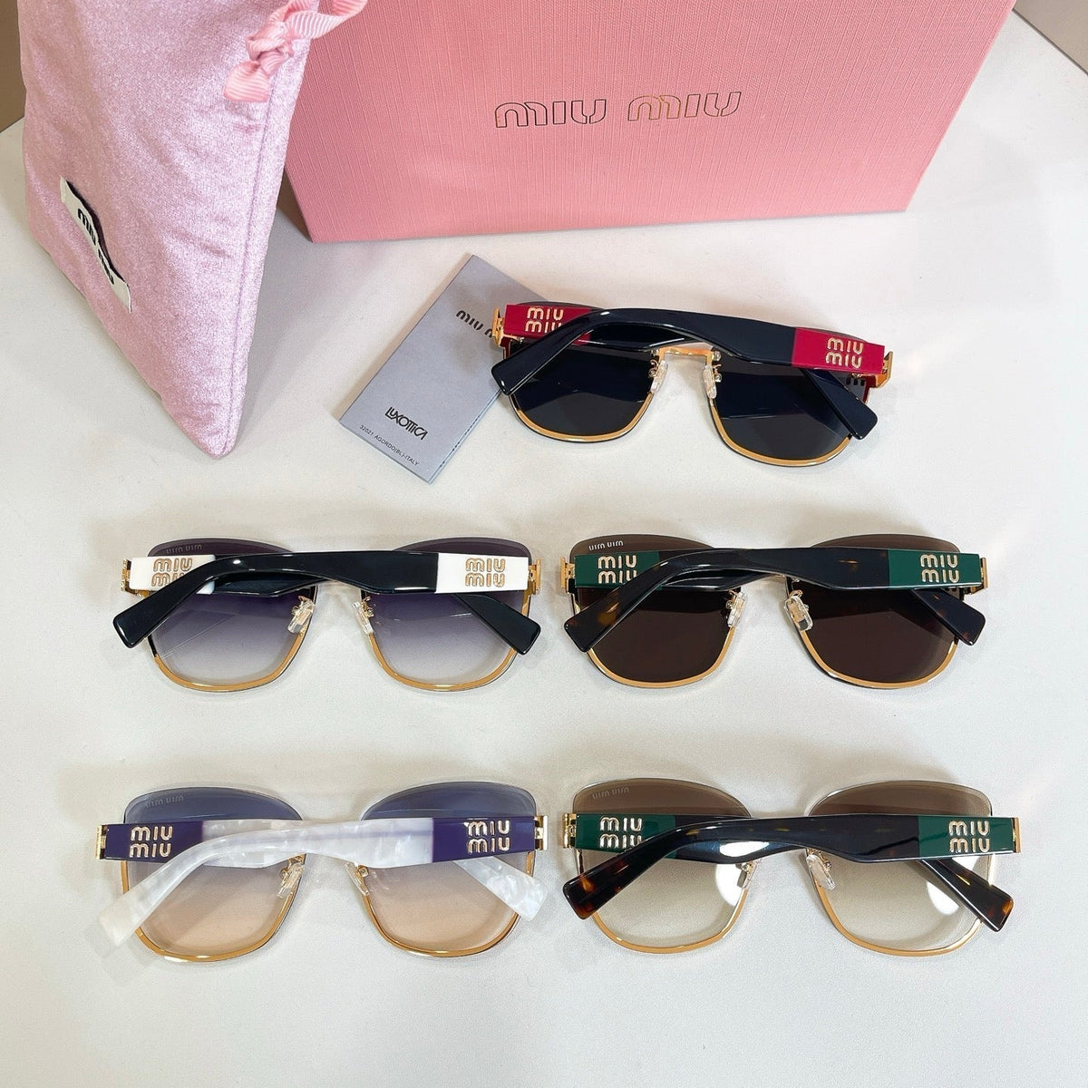 Miu Miu MU 59ZS Sunglasses product image 9, provided for visual reference and product detail review
