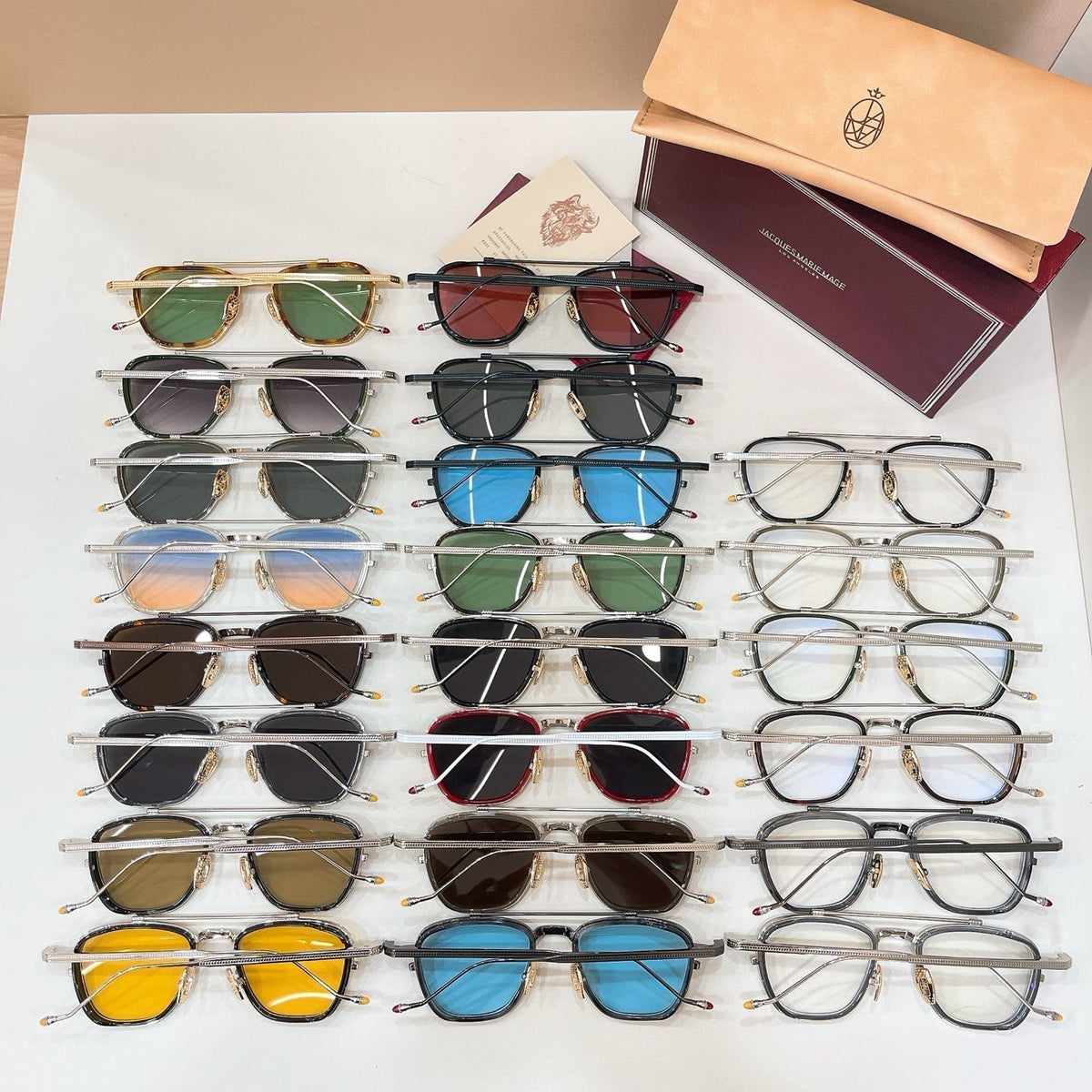 Jacques Marie Mage 1922 Eyeglass Frames product image 10, provided for visual reference and product detail review