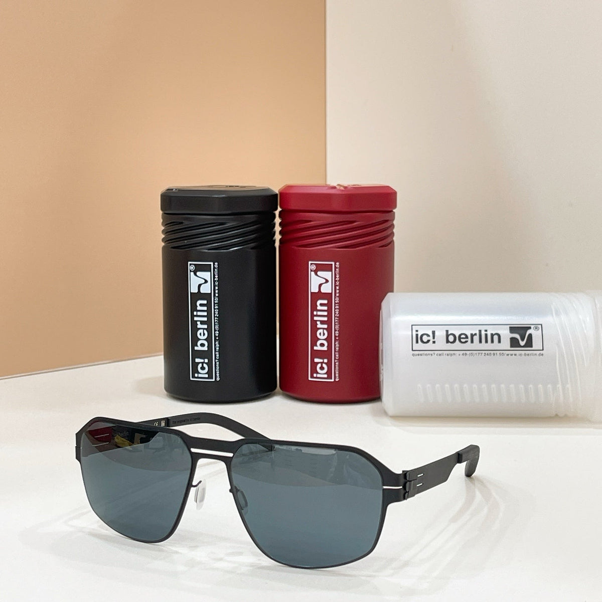 Berluti AMG16S Sunglasses product image 2, provided for visual reference and product detail review