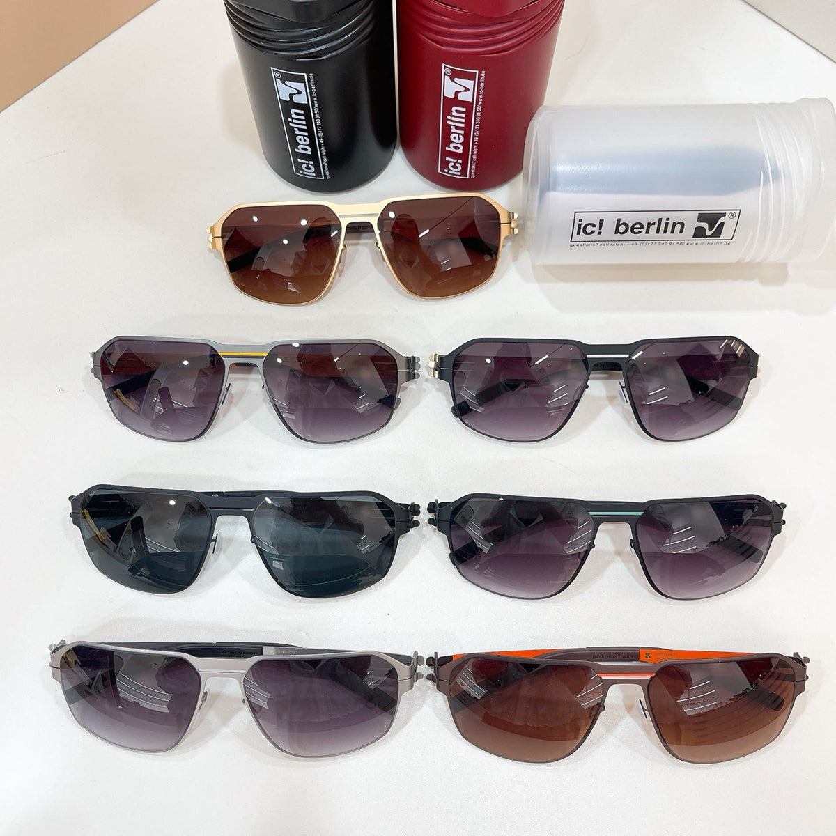 Berluti AMG16S Sunglasses product image 9, provided for visual reference and product detail review