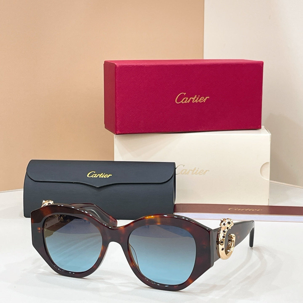 Cartier CT0502S Sunglasses product image 1, provided for visual reference and product detail review