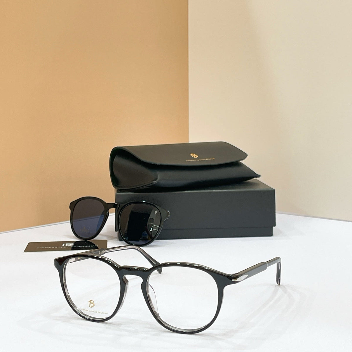 David Beckham DB 1018 Clip-On Eyeglass Frames product image 10, provided for visual reference and product detail review