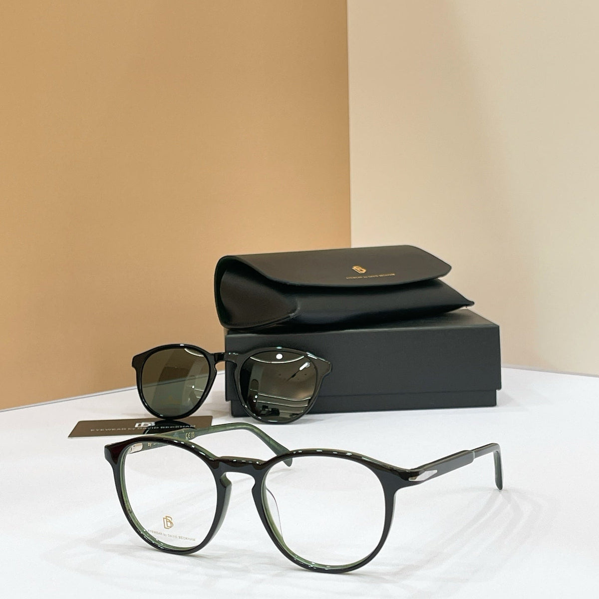 David Beckham DB 1018 Clip-On Eyeglass Frames product image 11, provided for visual reference and product detail review