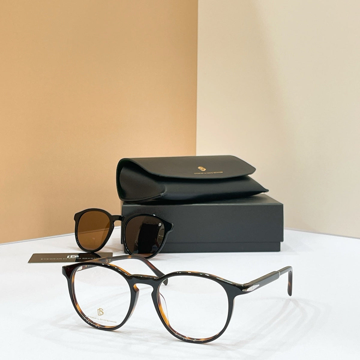 David Beckham DB 1018 Clip-On Eyeglass Frames product image 12, provided for visual reference and product detail review