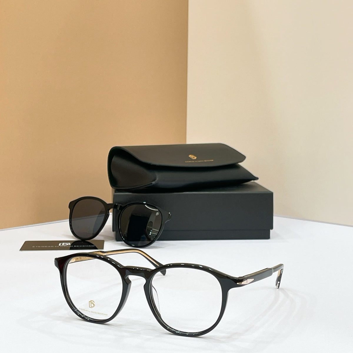 David Beckham DB 1018 Clip-On Eyeglass Frames product image 13, provided for visual reference and product detail review