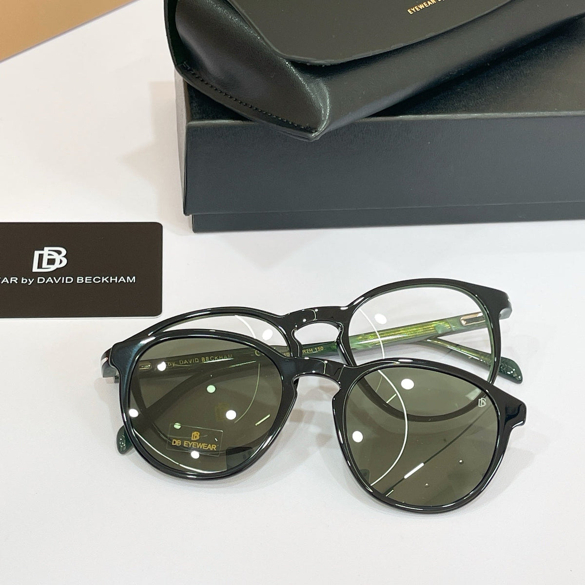 David Beckham DB 1018 Clip-On Eyeglass Frames product image 14, provided for visual reference and product detail review