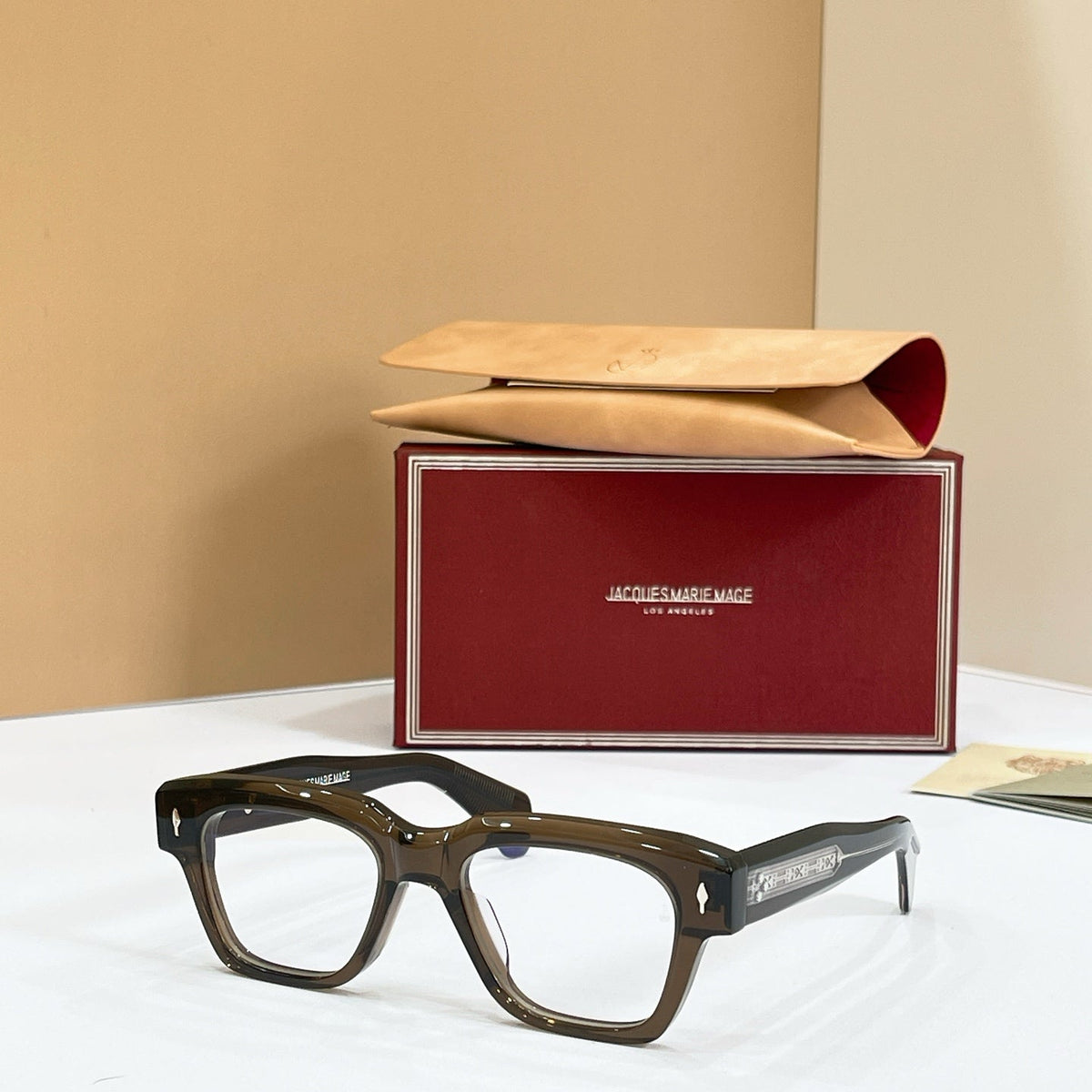 Jacques Marie Mage Fellin II Eyeglass Frames product image 3, provided for visual reference and product detail review