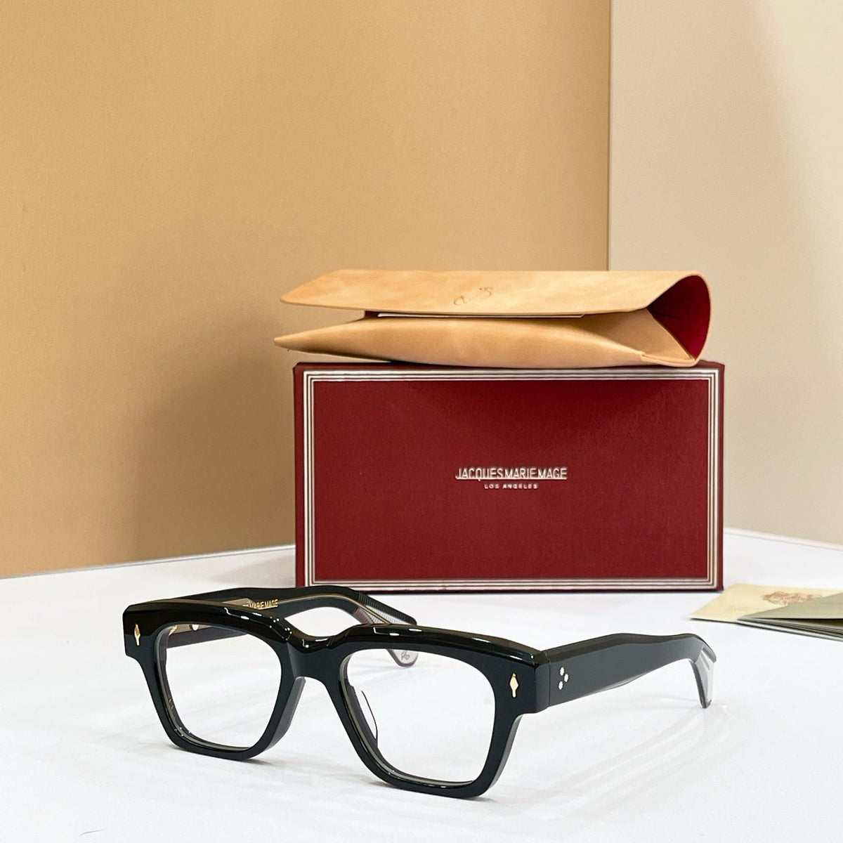 Jacques Marie Mage Fellin II Eyeglass Frames product image 6, provided for visual reference and product detail review