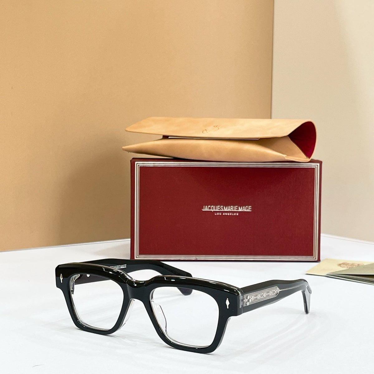 Jacques Marie Mage Fellin II Eyeglass Frames product image 8, provided for visual reference and product detail review