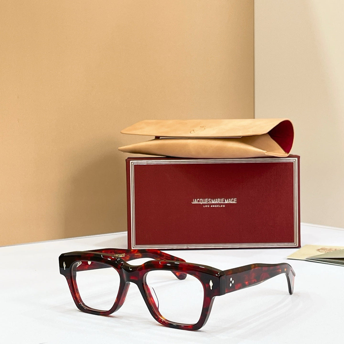 Jacques Marie Mage Fellin II Eyeglass Frames product image 11, provided for visual reference and product detail review