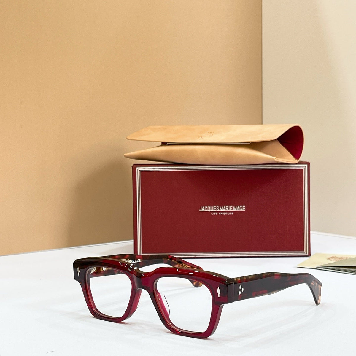 Jacques Marie Mage Fellin II Eyeglass Frames product image 15, provided for visual reference and product detail review