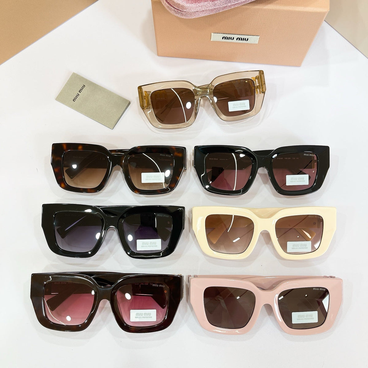 Miu Miu SMU B05 Sunglasses product image 8, provided for visual reference and product detail review