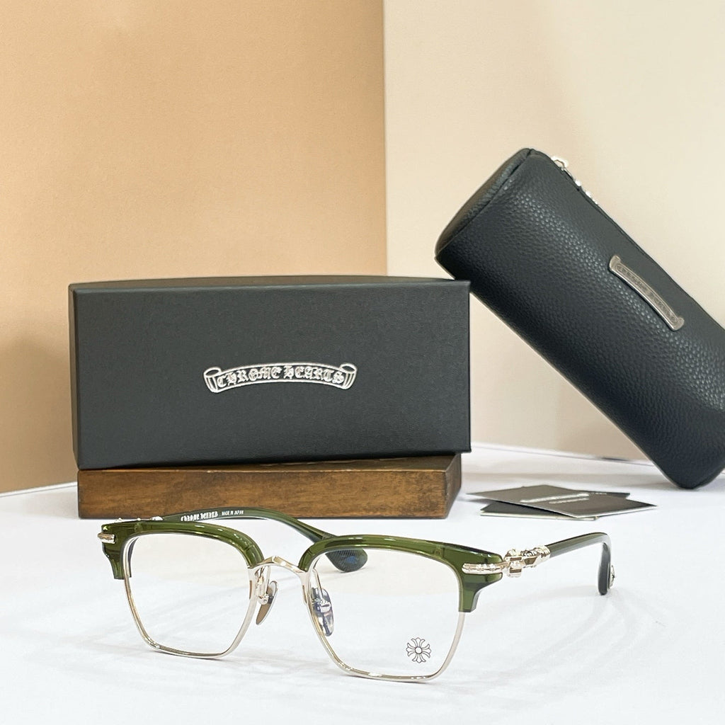 Chrome Hearts Nipplopolis Eyeglass Frames product image 3, provided for visual reference and product detail review