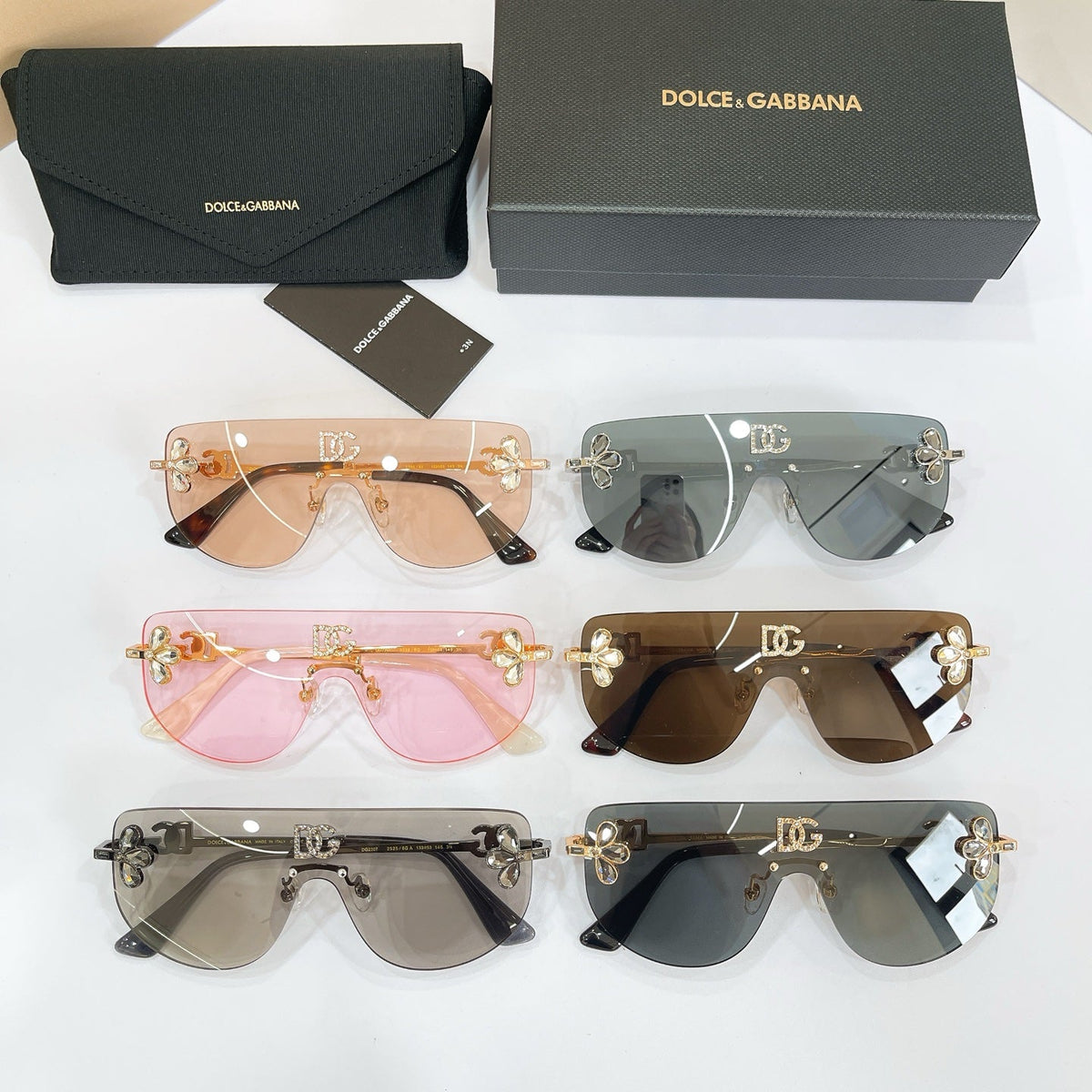 Dolce & Gabbana DG2207 Sunglasses product image 8, provided for visual reference and product detail review