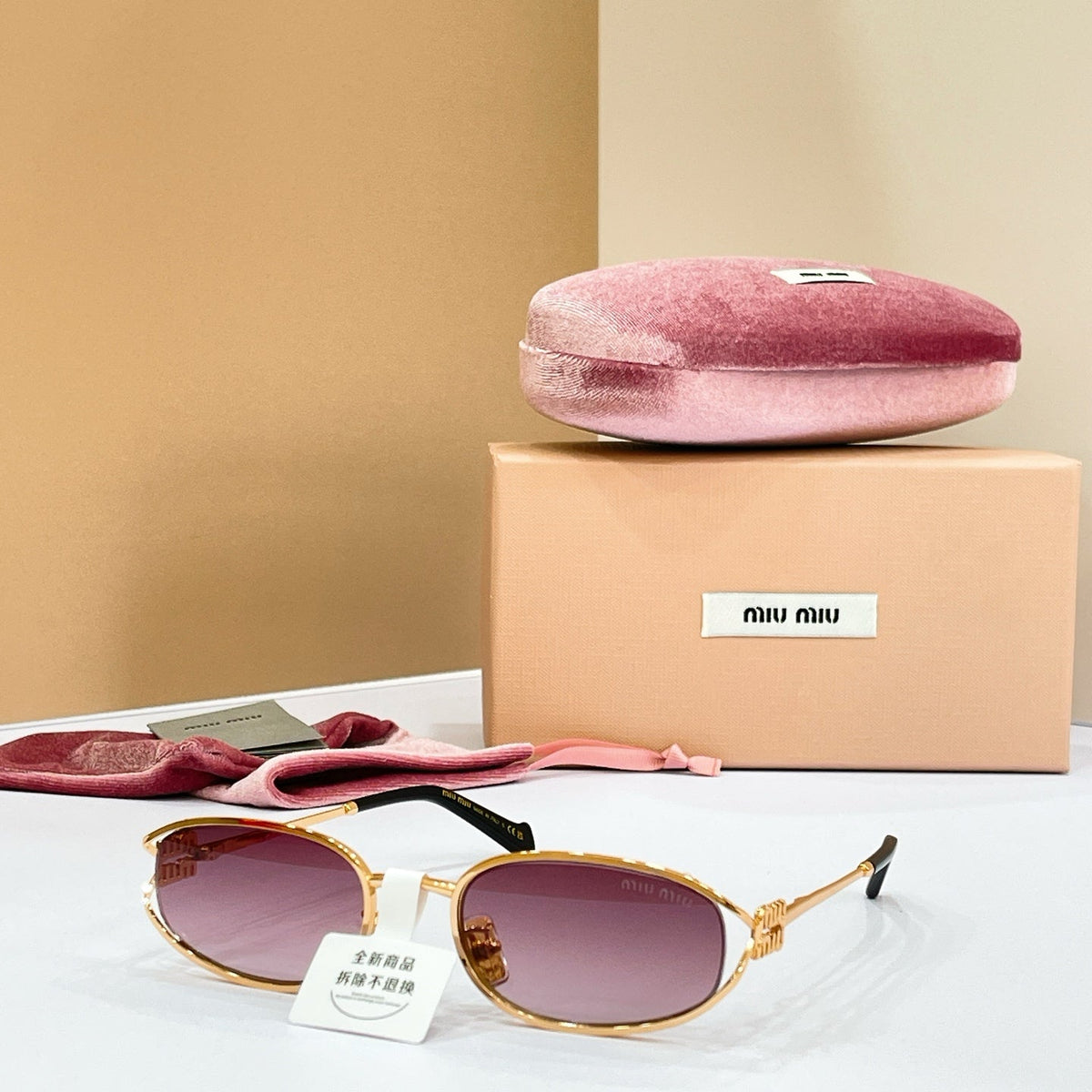 Miu Miu OMU A88S Sunglasses product image 6, provided for visual reference and product detail review