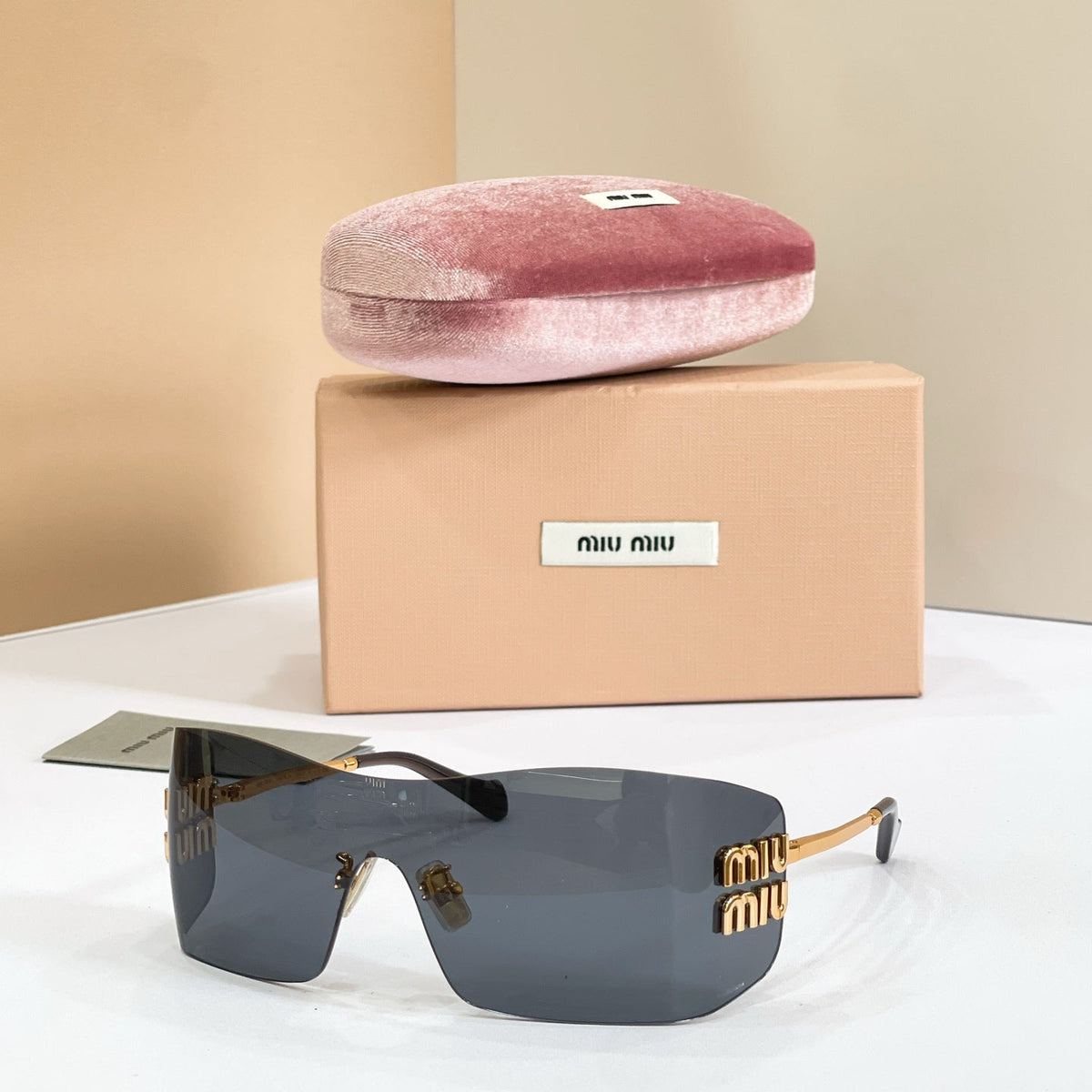 Miu Miu MU B53S Sunglasses product image 4, provided for visual reference and product detail review