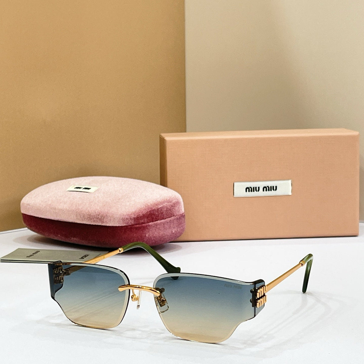 Miu Miu MU 176AV Sunglasses product image 3, provided for visual reference and product detail review