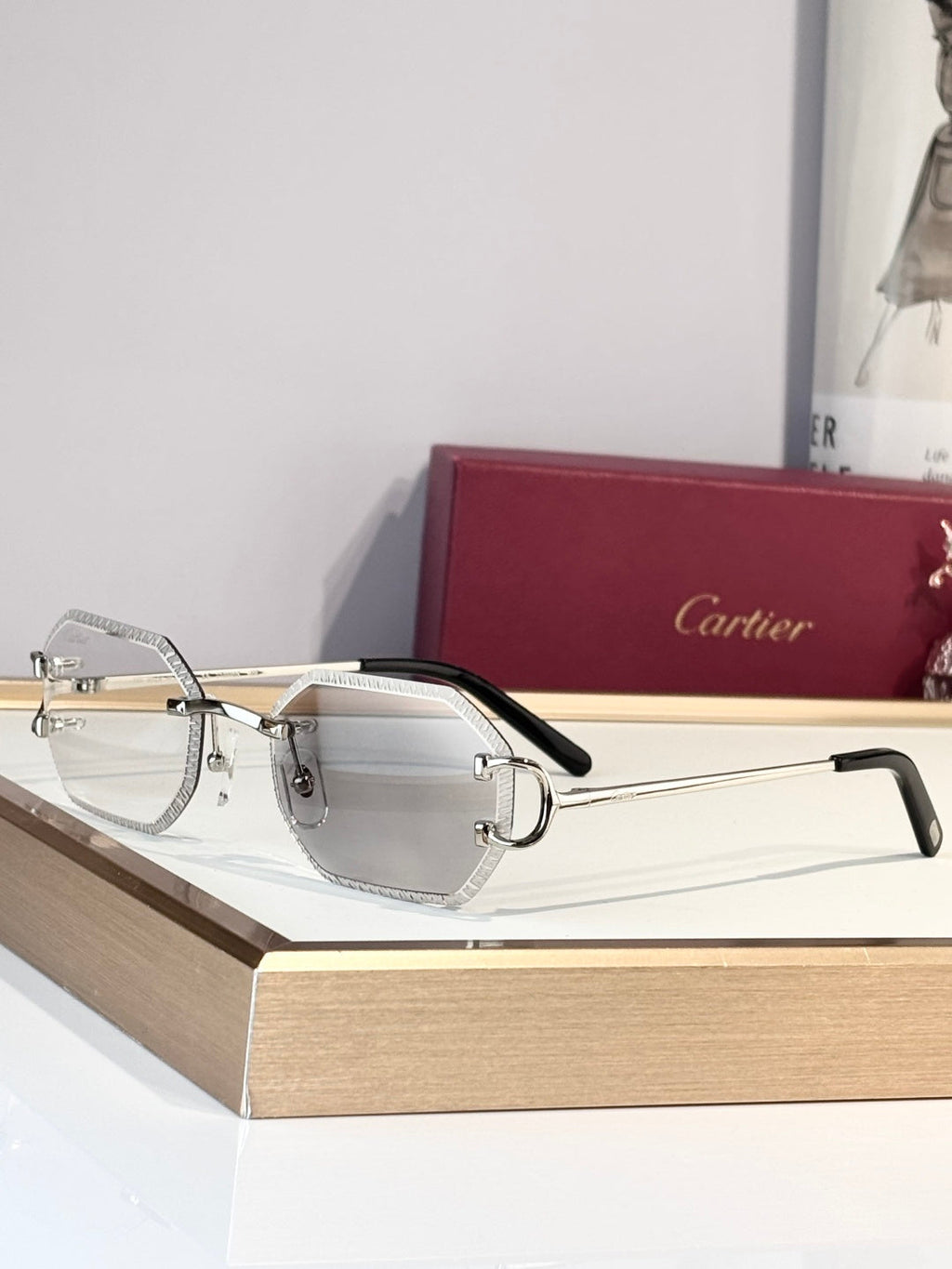Cartier CT0092O Sunglasses product image 4, provided for visual reference and product detail review