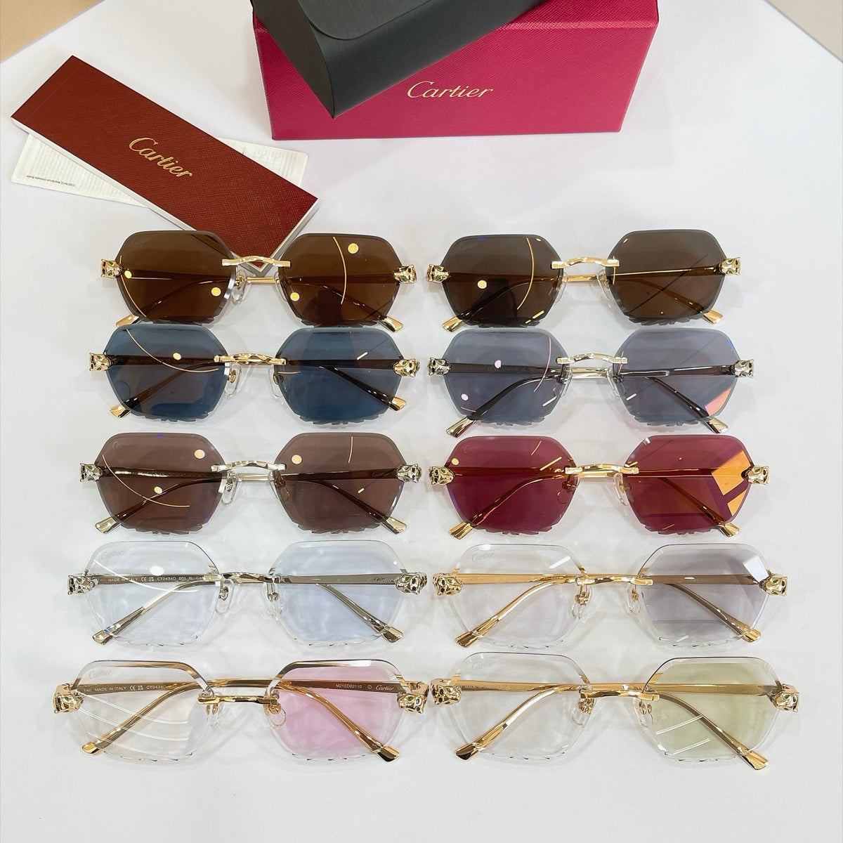 Cartier CT0434O Sunglasses product image 12, provided for visual reference and product detail review