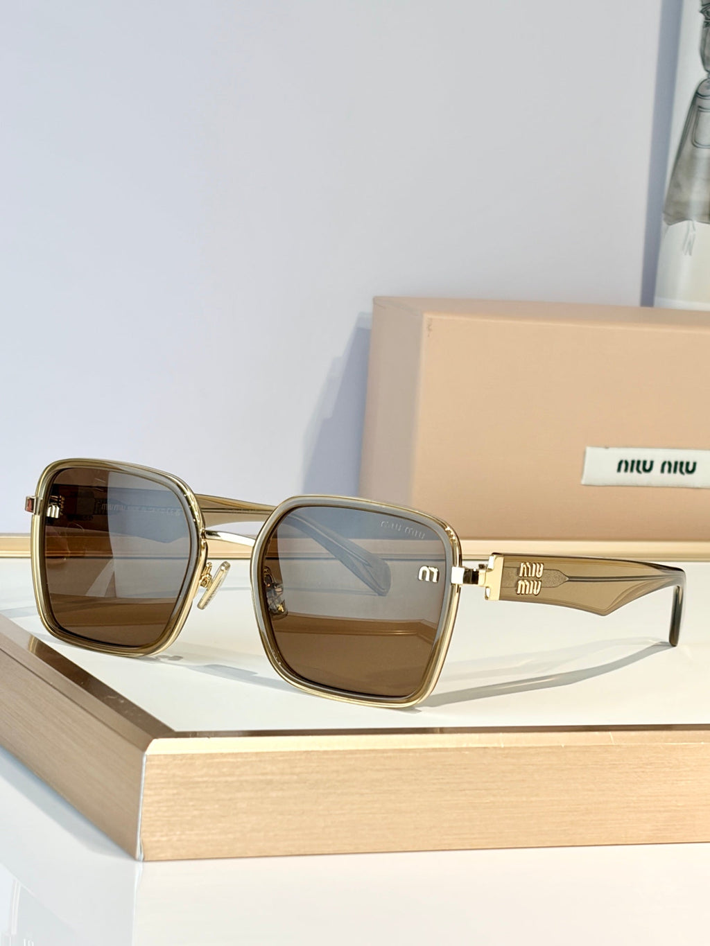 Miu Miu MU B19 Sunglasses product image 1, provided for visual reference and product detail review