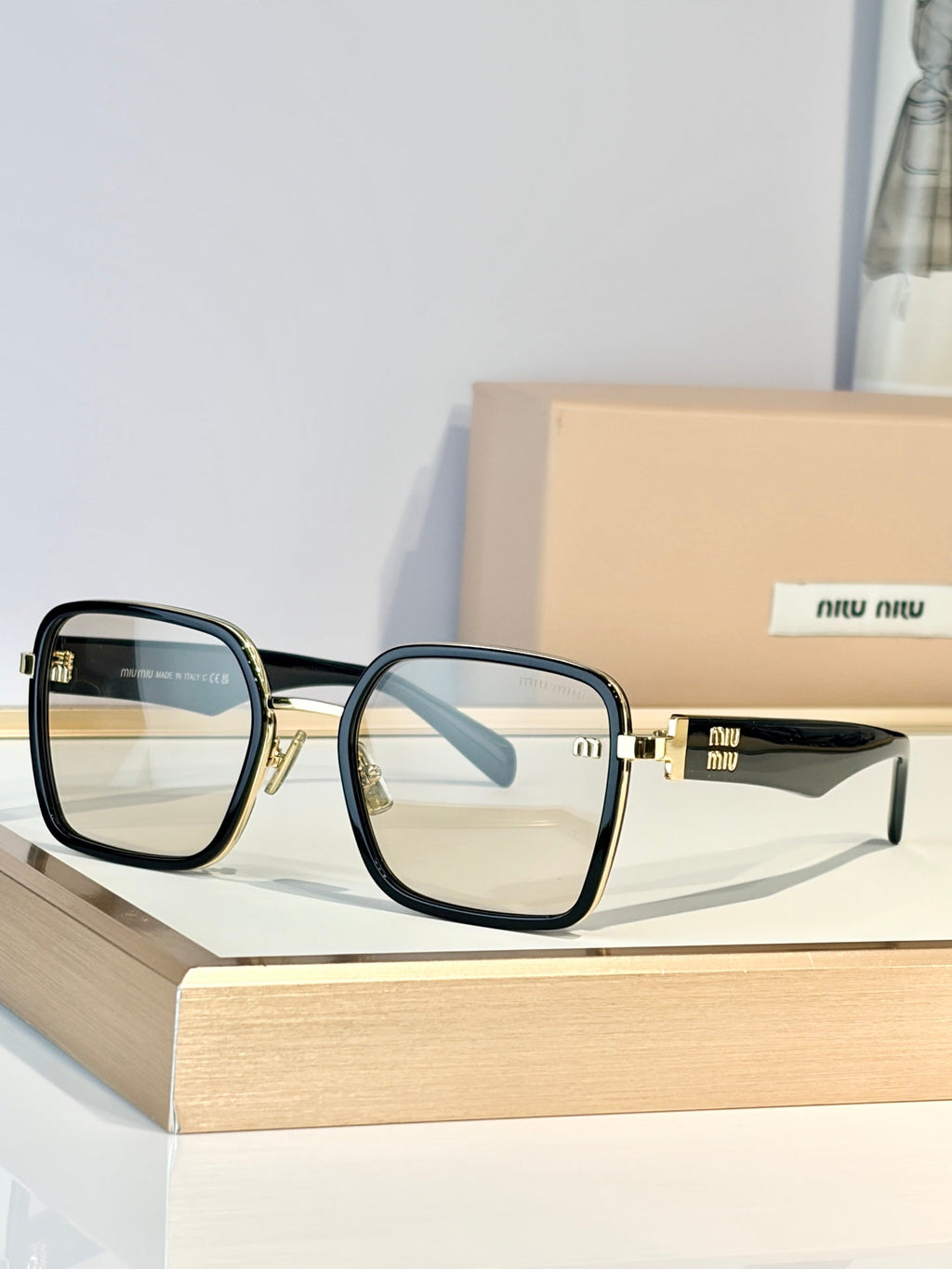 Miu Miu MU B19 Sunglasses product image 3, provided for visual reference and product detail review