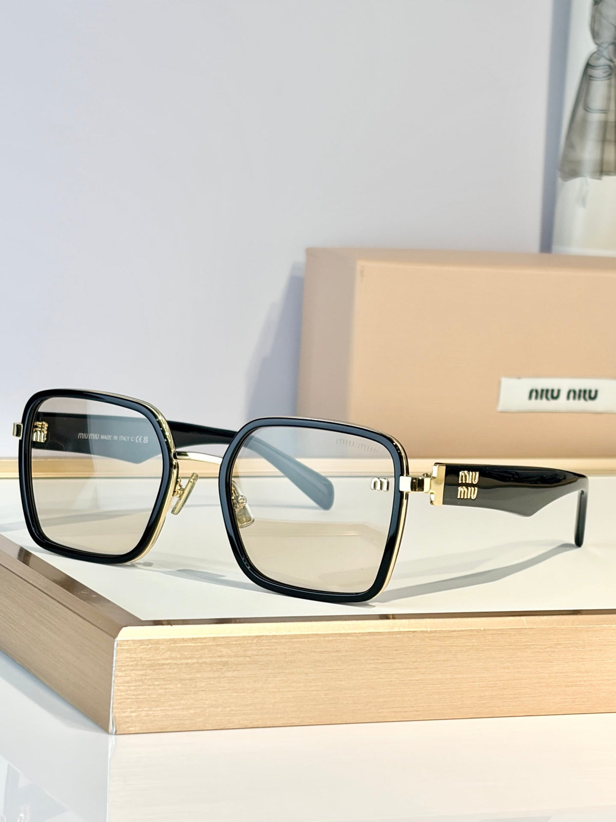 Miu Miu MU B19 Sunglasses product image 3, provided for visual reference and product detail review