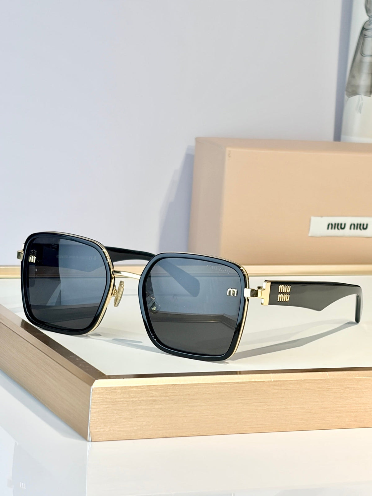Miu Miu MU B19 Sunglasses product image 6, provided for visual reference and product detail review