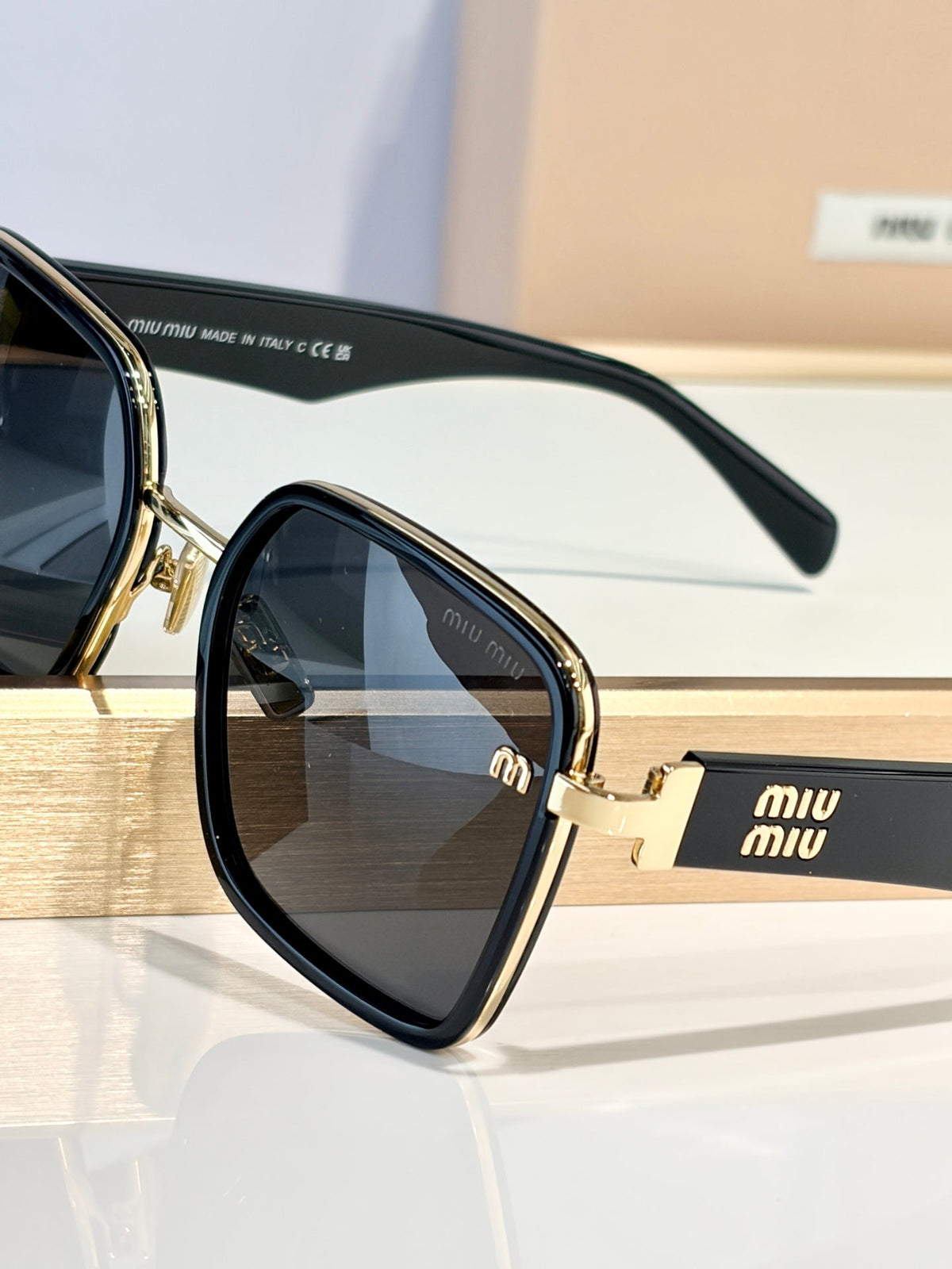 Miu Miu MU B19 Sunglasses product image 7, provided for visual reference and product detail review