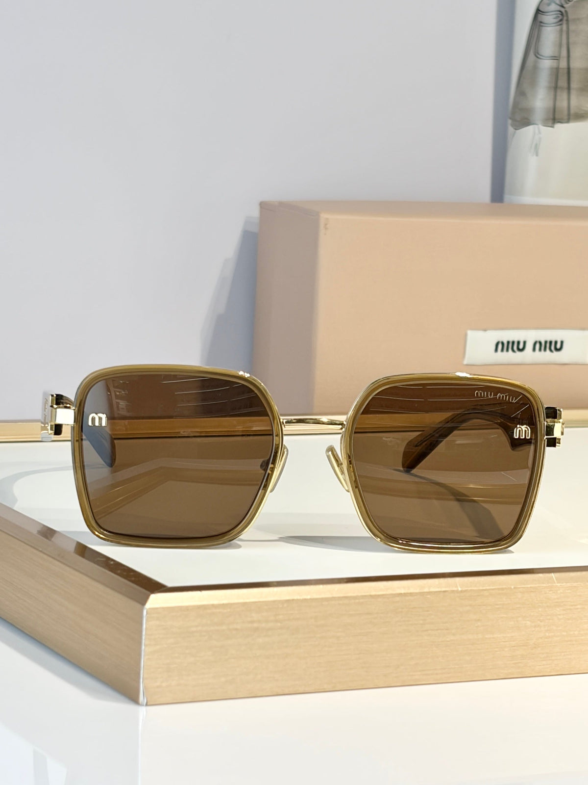 Miu Miu MU B19 Sunglasses product image 10, provided for visual reference and product detail review