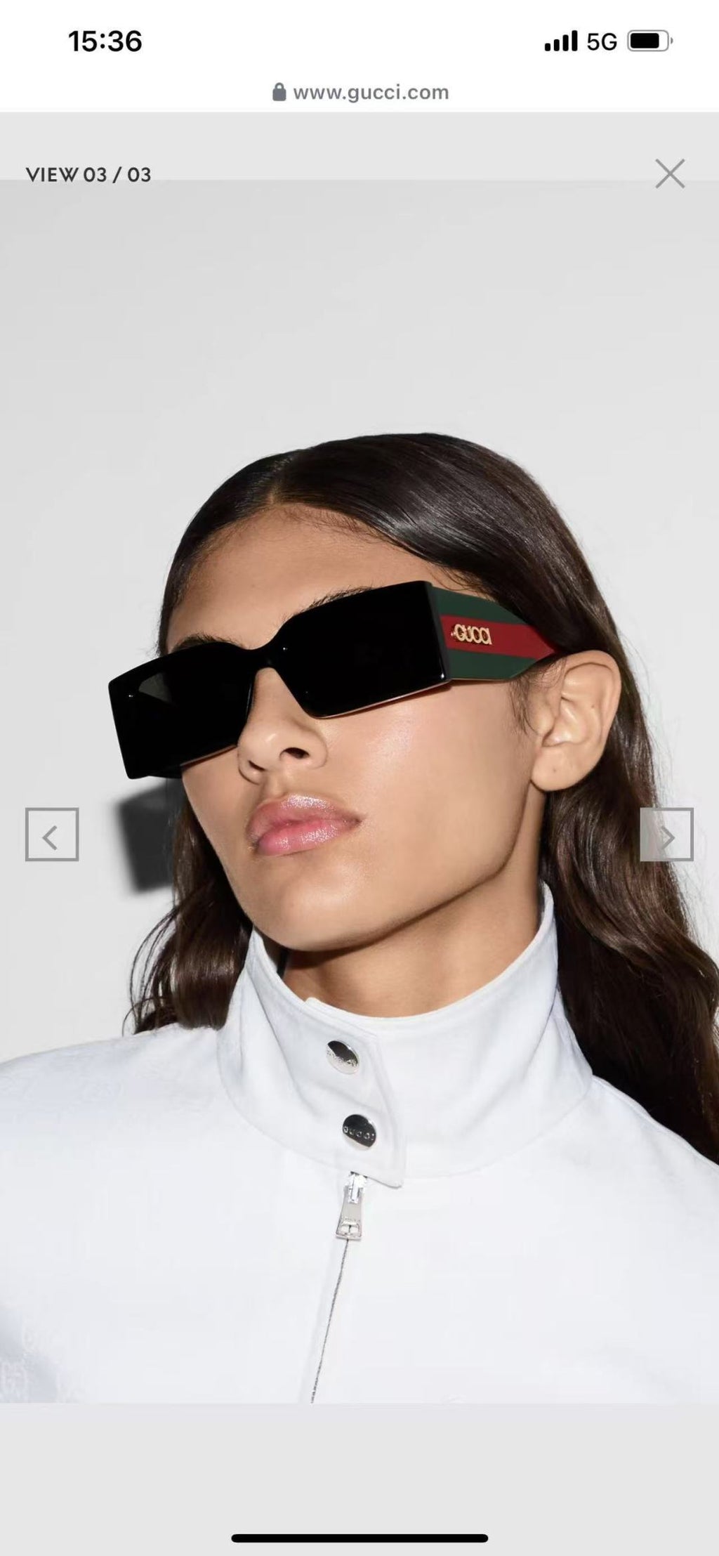 Gucci GG1860S Sunglasses product image 11, provided for visual reference and product detail review