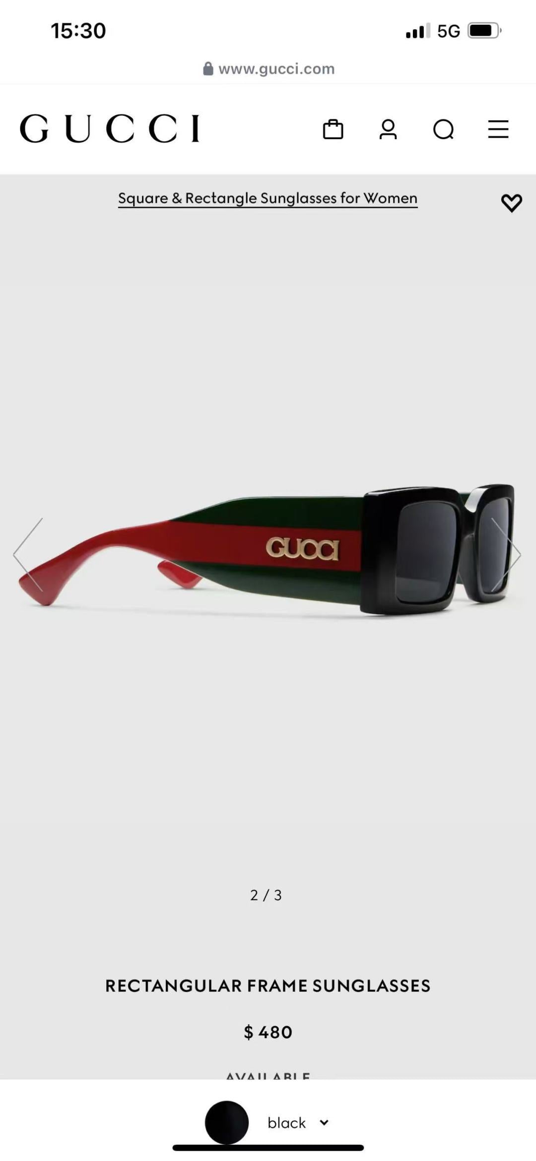 Gucci GG1860S Sunglasses product image 13, provided for visual reference and product detail review