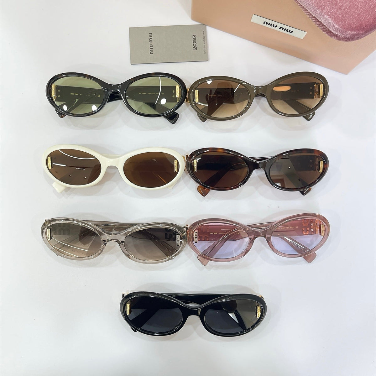Miu Miu MU 158AV Sunglasses product image 8, provided for visual reference and product detail review