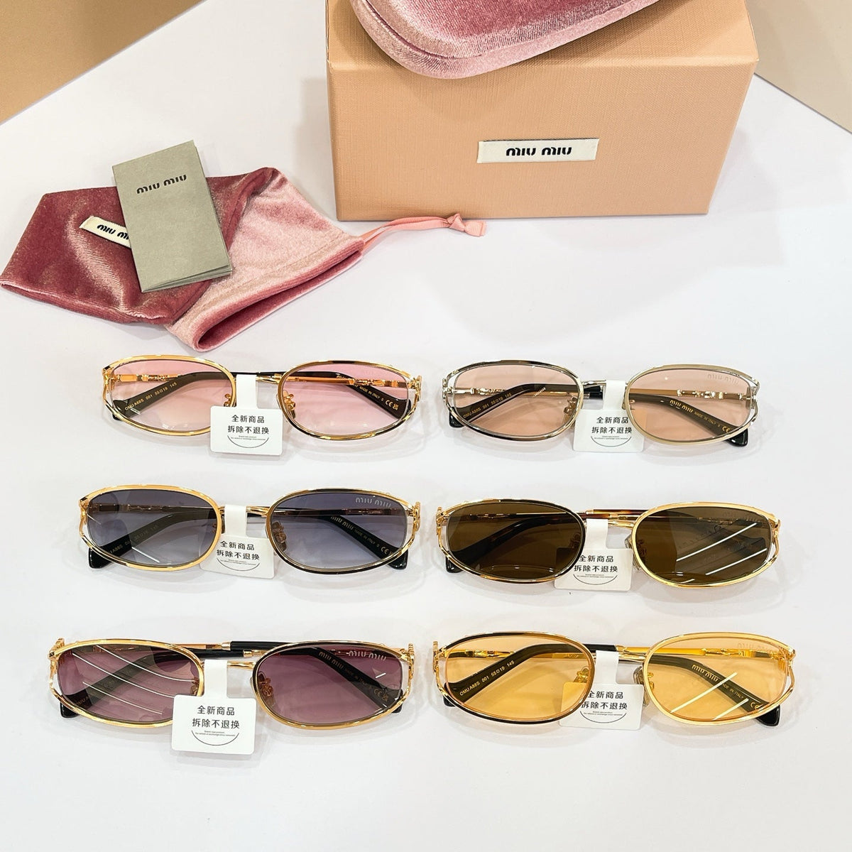 Miu Miu OMU A88S Sunglasses product image 9, provided for visual reference and product detail review