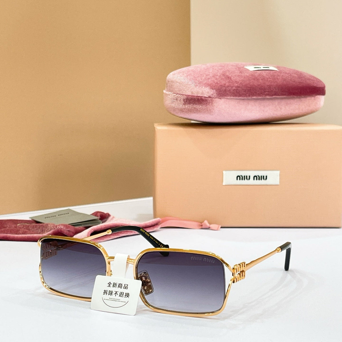 Miu Miu OMU A89S Sunglasses product image 5, provided for visual reference and product detail review
